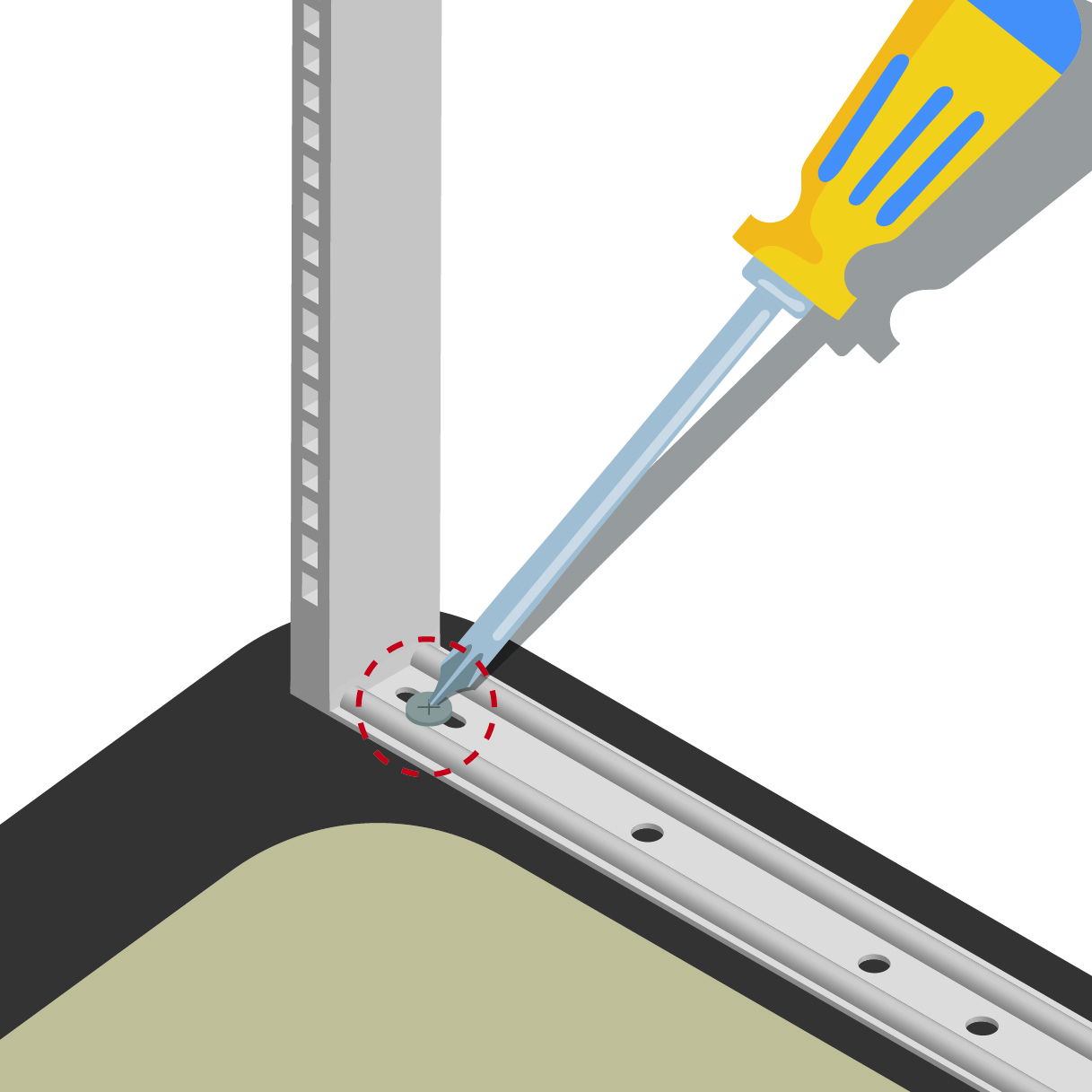 3 barandas Para cama 2 plazas Gris 150x190x190 cm Altura colchón hasta 38 cm - Imagen 13
