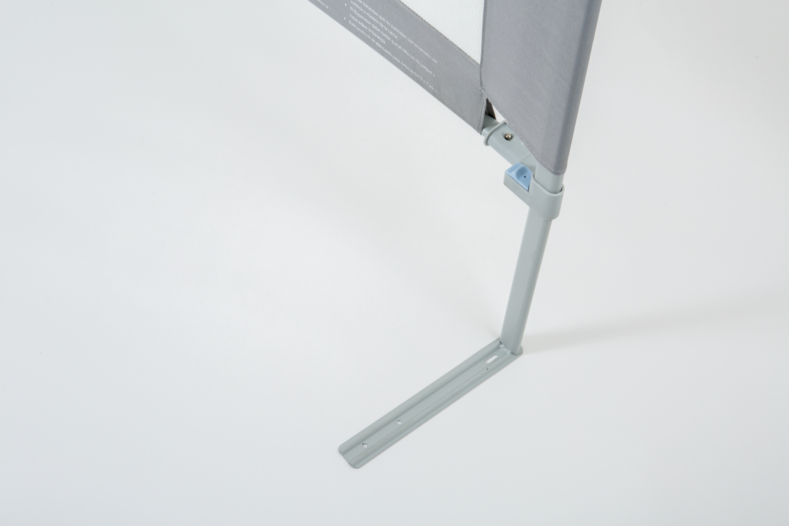 1 Baranda Lateral 200 cm Gris Altura colchón hasta 27 cm - Imagen 10