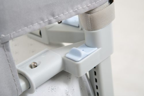 4 Barandas Para Cama 1.5 Plaza 105x105x190x190 cm Gris Altura colchón hasta 27 cm - Imagen 15