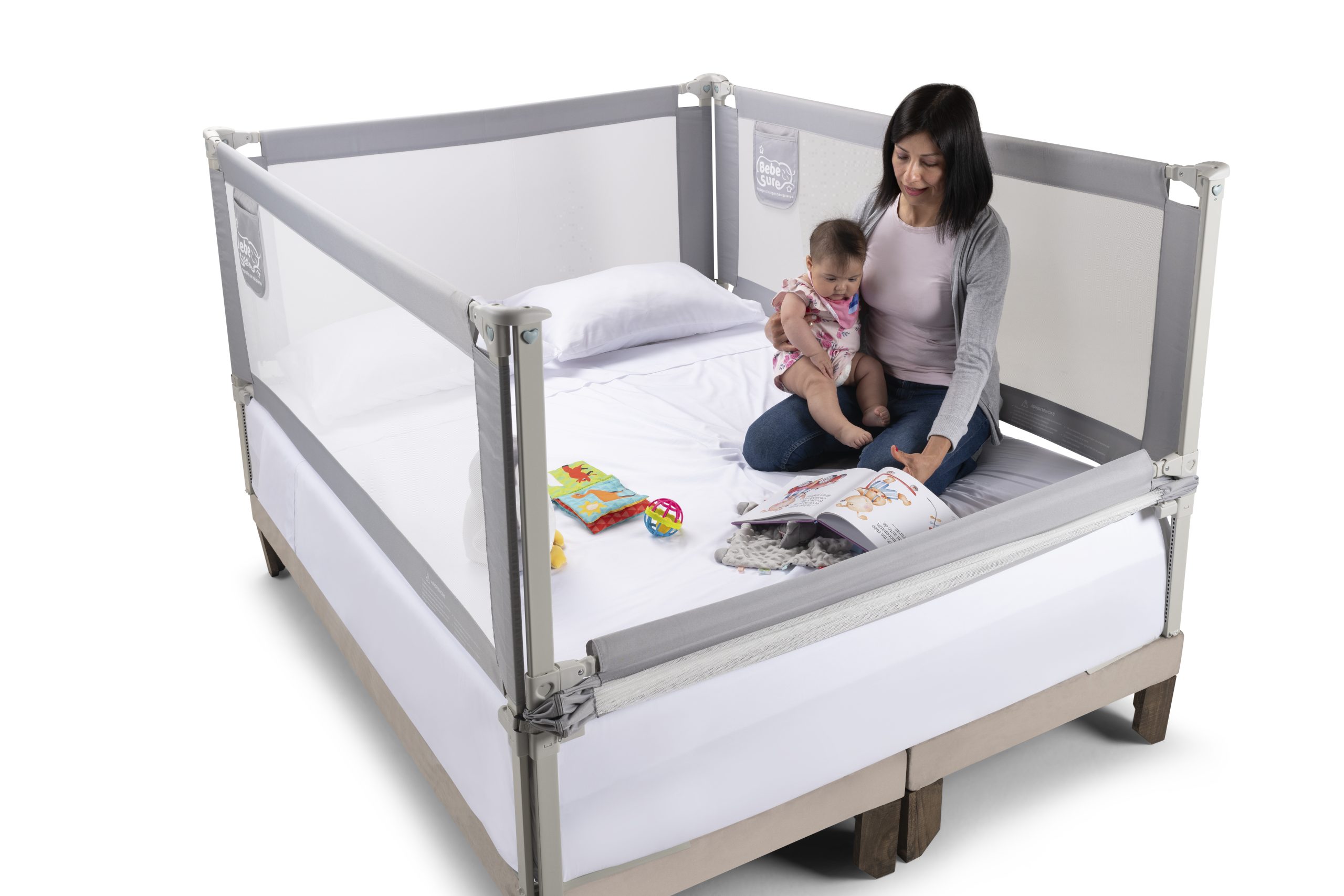Cómo instalar la baranda de seguridad para cama SAFETY 1ST? 