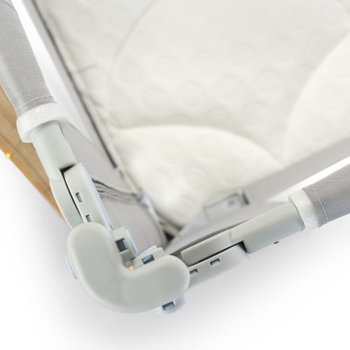 4 Barandas Para Cama transición/ Montessori 70x70x140x140 cm Gris Altura colchón hasta 27 cm - Imagen 15