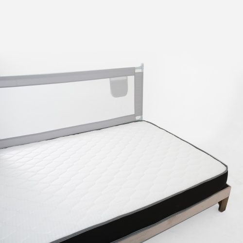 1 Baranda Lateral 200 cm Gris Altura colchón hasta 27 cm